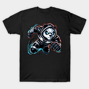 Panda Powering up T-Shirt